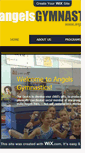 Mobile Screenshot of angelsgymnastics.com